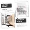 Veemoon Mini Weaving Loom Kit for DIY Projects Wooden Mending Loom for Clothes Repair Compact Weaving Machine for Ages Easy to Use for Beginners and Experienced view 4