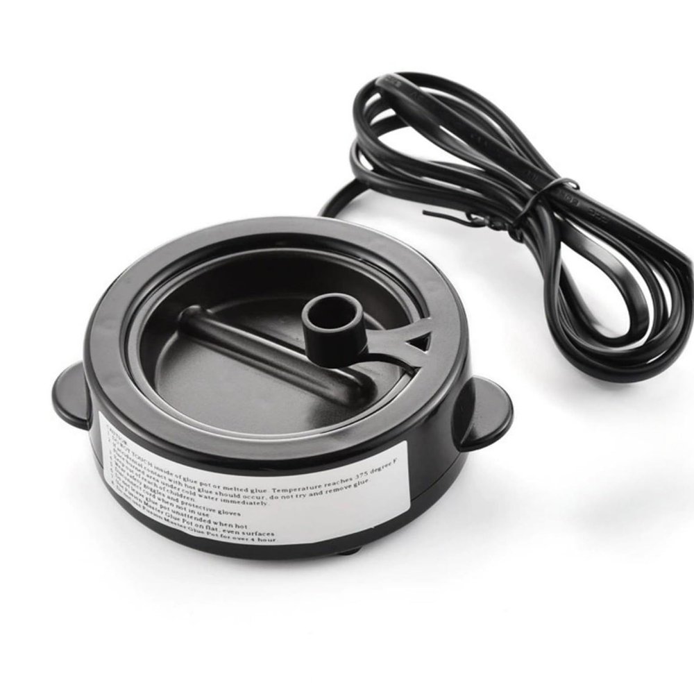 TOGEPP Self-Cleaning Wax Seal Melter - 170 Auto-Thermostatic Pot with Teflon+Aluminum Core (No Manual Needed)