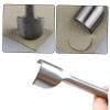 Holibanna 10pcs Leather Half Round Cutter Punch Durable Leather Craft Tools for DIY Projects for Belts and Handbags Various for Versatile Use view 2