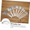 Holibanna 10pcs Leather Half Round Cutter Punch Durable Leather Craft Tools for DIY Projects for Belts and Handbags Various for Versatile Use view 4