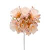 72PC Artificial Organza Silk Flower Baby Breath Pick for Home Craft Decor DIY Wedding Bridal Veil Headband Dress Cake Topper Embellishment Favor Corsage Floral Bouquet Arrangement (Peach) view 1