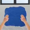 1 PCS Concrete Seamless Stamps Mats Set 36"x36" Concrete Texturing Skin Cement Stamps Mats, Polyurethane Stone Texture Cement Stamps for Walls/Floors (Blue, 36" x 36") view 2