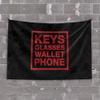 XAGH Things For Boys Room Keys Wallet Phone Glasses Tapestry Bedroom Door Decor Man Cave Decorations(75X100CM) view 1
