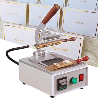 Foil Hot Stamping Machine, Hot Foil Stamper, with LCD Digital Display, 45-280C Temperature Adjustable, Easy to Replace, for Leather