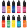 Candle Dye for Soy Wax, 10 Colors 10ml Vivid Oil-Based Soap Dye, Highly Concentrate Natural Candle Color Liquid Dyes for Making view 2
