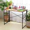 Homy Casa Folding Craft Tables Snap-in Assembly, Portable & Space-Saving Design, Ideal for Sewing, Hobbies & Small Workspaces (Brown, Extra Large) view 4