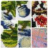 Diy Seed Bead Embroidery Kits Tiger And Indian Old Man Needlepoint Kits Bead Cross Stitch 3D Beaded Painting Handcraft 40x50cm view 4