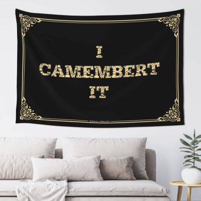XAGH Boys Bedroom Accessories I Camembert It Tapestyr Man Cave Bar Vintage Decor(100X150CM)