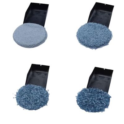 Crushed Iolite Hydro Quartz Coarse Gemstone Powder All Size Healing Stone Powder Iolite Hydro Perfect For Woodworking Inlay Ring Inlay Resin (1000 Gram (35.27 OZ), Dust Powder)