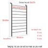 Wall Mount Textile Fabric Roll Storage Rack, Vinyl Roll Holder, Multi-Use Wall Mount Storage Rack, Suitable for Wallpaper, Car Window Film, Art Paper Racks, Poster, view 2