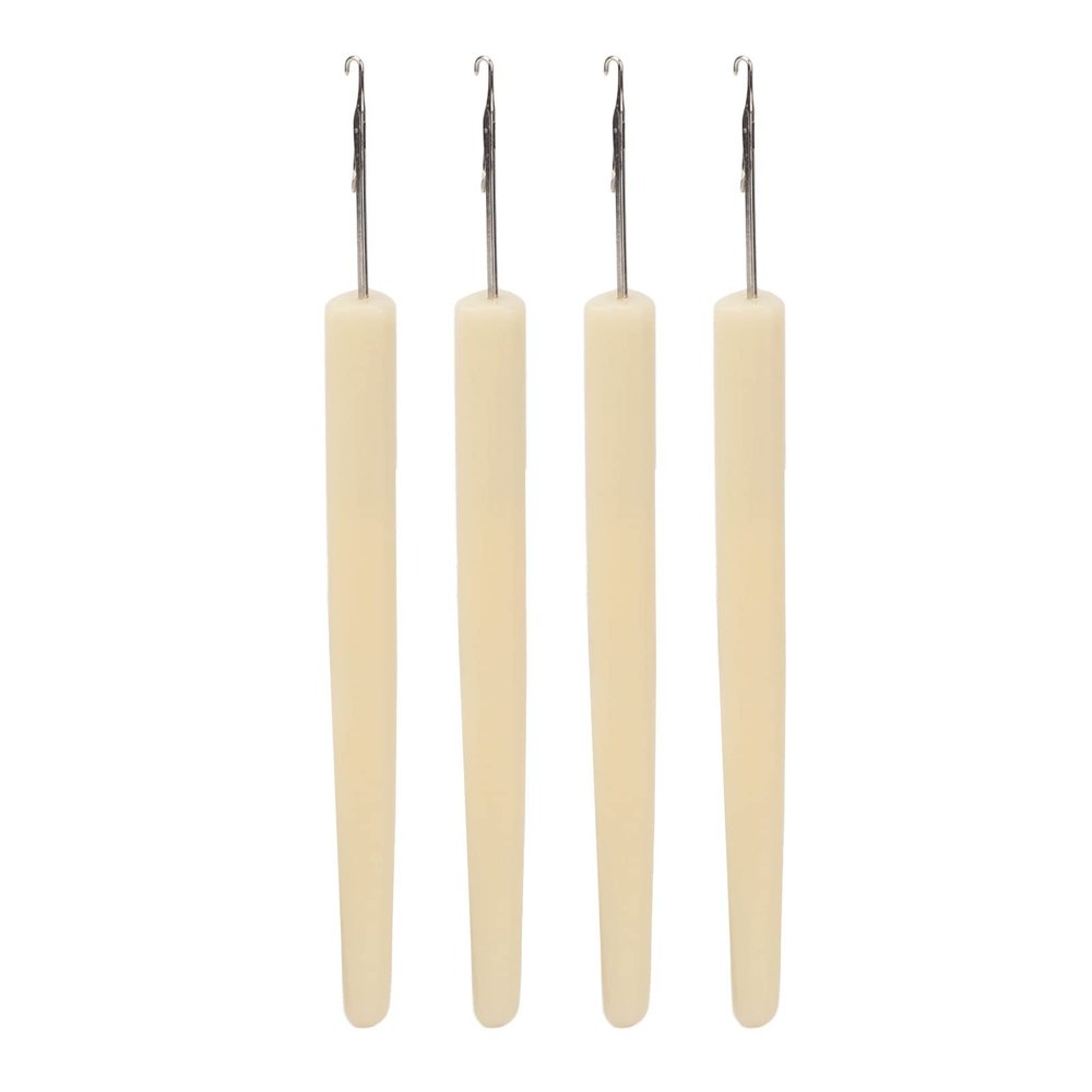 4PCS Plastic and Stainless Steel Transfer Pin Head Pusher Crochet Hooks, Compatible with SK119 SK370 SK272 SK270 Knitting Machines, Durably and Installation,