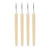 4PCS Plastic and Stainless Steel Transfer Pin Head Pusher Crochet Hooks, Compatible with SK119 SK370 SK272 SK270 Knitting Machines, Durably and Installation, view 1