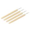4PCS Plastic and Stainless Steel Transfer Pin Head Pusher Crochet Hooks, Compatible with SK119 SK370 SK272 SK270 Knitting Machines, Durably and Installation, view 2