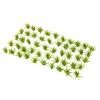 Model Trees for Diorama,50Pcs 3.3cm Green Shrubs Bush Model Aritificial Plants Railway Park Scenery HO 3.5cm Architecture Railroad Scenery view 2