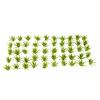Model Trees for Diorama,50Pcs 3.3cm Green Shrubs Bush Model Aritificial Plants Railway Park Scenery HO 3.5cm Architecture Railroad Scenery view 4