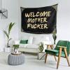 PLOWS Man Cave Bar Welcome Mother Fucker Tapestry Aesthetic Room Decor Tapsterys Wall(75X100CM) view 3