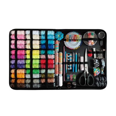 ASWRTYJO 226 Piece Handmade Fabric Sewing Bag Colored Thread Multi-Functional Sewing Box Set