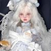 YHYQiFei BJD Doll Wig Fashions Soft Long Natural Curly Hair, Wavy Hair, Straight Hair,for 1/3 1/4 1/6 BJD Dolls (Burgundy Straight Hair 1/3) view 2