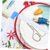 MUELODSIC Embroidery Hoop Hand Quilting Frame Clip Embroidery Frame Quilt Support Punch Needle Tool Random Color view 3