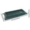 Fenteer Floral Casket Saddle Flower Arrangement Convenient Craft Flower Holder Grave Vase for Outdoor Events Lawn Backyard Cemetery view 3