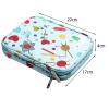 ASWRTYJO Crochet Hooks Set Needles Weave Knitting Needles Hook Kit Sewing Tools Gauge Scissors Knit with Storage Bag(E) view 2