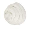 PATIKIL Wool Roving Yarn, 80G/2.82OZ Soft Felting Wool Pure Chunky Roving Yarn Bulk for Needle Felting Knitting Blanket Spinning Weaving DIY Craft, White view 1