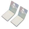 Nurnesy 200 Disposable Nail Art Cosmetic Palette Paper Makeup Mixing Sheets 2 Sticks for Beauty Nail Salon Home Use view 1