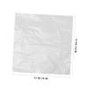OUNONA 100pcs Clear Plastic Wrapping Paper for Flowers 45cm Transparent Waterproof Bouquet Packaging Material for Florists Weddings and DIY Floral Arrangements view 2