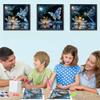 3 pack Insect Diamond Art Kits for Adults Beginners,Butterfly Dragonfly Hummingbird Diamond Painting Kits for Adults,5D Full Drill DIY Diamond Dot Gem Art Kit Wall Home Decor Arts Craft 12x12 inch view 4