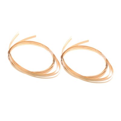 jojofuny 2 Bundles DIY Weaving Strips Flat Webbing Material Multi Functional Reed Coil for Crafting Furniture Repair and Home Decor Natural Durable
