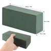 IHDYPPEW 16 PCS Green Floral Foam Blocks, 7.8"L x 2.4"W x 3.54"H Floral Foam for Flower Arrangements, Dry and Wet Florist Foam for Flowers, Flower Foam Bricks for Flowers Business, Outdoor, Weddings view 2