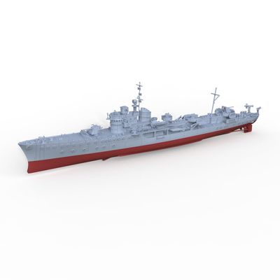 MRY-SFW LFC350621S-A 1/350 Military Model Kit Italy Ciclone Class Ghibli Torpedoboat Full Hull