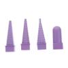 DOITOOL 4pcs Plastic Copper Wire Coil Mandrel Tool for Jewelry Making Spiral Shaping Mandrel for DIY Crafts for Wire Wrapping and Beading Projects Random Color view 1