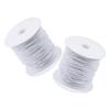 DIYEAH 2 Rolls Elastic String for DIY Jewelry: 1mmx100m Stretchy Bracelet Cord - Latex Nylon Beading Thread for Necklaces Crafting Beadwork view 1