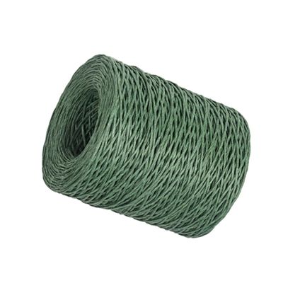 OSALADI Green Floral Wire Sturdy Paper Rope Wire for Wreath Making Wrapping for Plant Decorations