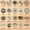 Custom Wood Branding Iron Personalized Logo Stamp Tool Kit, Wood Burning & Metal Stamps for Woodworking, Leather, Handcrafted Design Weddings & Personalized Gift view 4