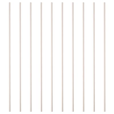 beinkmake 10Pcs Reusable Hanging Burning Rods 7.87 x 0.12inch Porcelain Bead Jewelry Pendant Burn Sticks Ceramic Rods Kiln Hanging Burning Rod Fires Clay Pottery Tools for DIY Crafts