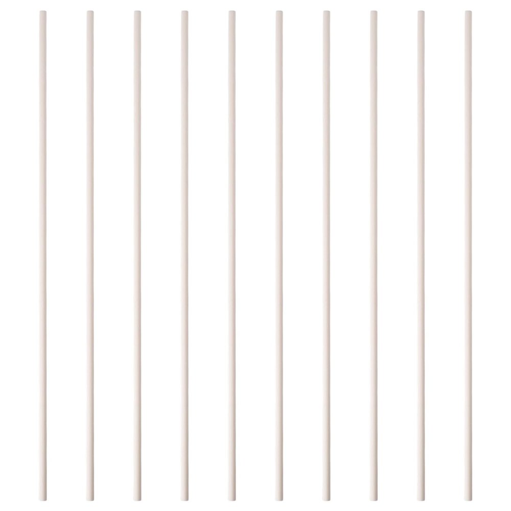 beinkmake 10Pcs Reusable Hanging Burning Rods 7.87 x 0.12inch Porcelain Bead Jewelry Pendant Burn Sticks Ceramic Rods Kiln Hanging Burning Rod Fires Clay Pottery Tools for DIY Crafts