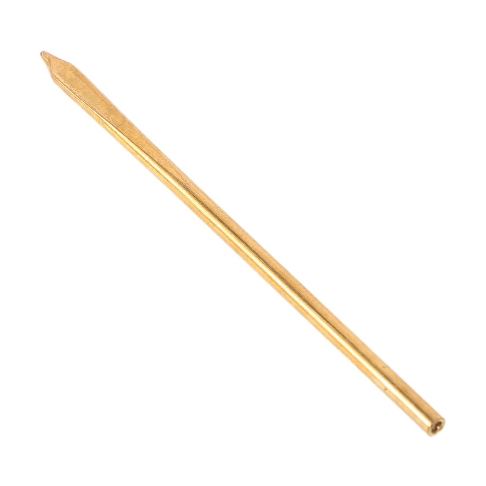 Homoyoyo Manual Lacing Threading Tool Leather Craft Needle Brass Flat Head Sewing Needles for DIY