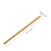 Homoyoyo Manual Lacing Threading Tool Leather Craft Needle Brass Flat Head Sewing Needles for DIY view 2