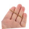 Homoyoyo Manual Lacing Threading Tool Leather Craft Needle Brass Flat Head Sewing Needles for DIY view 3