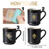 Hobbspring 9Pcs Golden Self Adhesive Stickers 4cmx4cm Eyes Metal Decals Eye of Horus Waterproof Decorate Sticker for Scrapbooks DIY Resin Crafts Phone Water Bottle Decoration view 3
