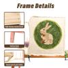 XDTIME Wooden Tufting Frame 27.5"x27.5" Rug Making Kit for Electric Tufting Gun, Beginner DIY Tapestry Making Tools with Table Stand view 3