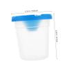 LOLIPPYY 4pcs Boys and Girls Brush Wash Basin Rotating Painting Brush Washer Non-Spill Paint Cups for Art Projects Classroom Use Random Color view 2