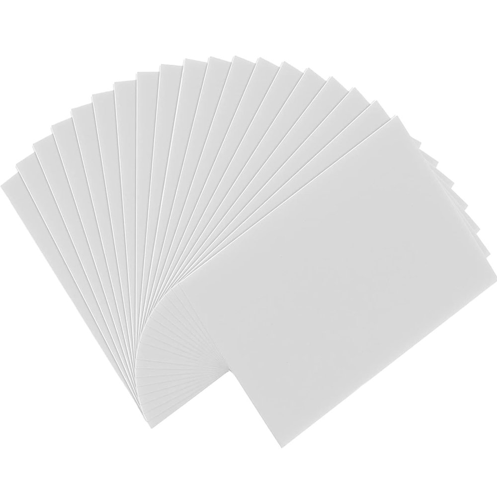 20 Pieces Adhesive Foams for 4x6 Jigsaw Puzzle Making Machine, Sponge Sticker for Sticking 4x6inch Photos, Posters, Puzzles Dedicated Single-Sided Adhesive Foam Boards Arts Crafts Tool