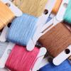 200 Pieces Cardboard Wrapping Cards Bobbins for Yarn Embroidery Floss Organizer DIY Sewing Storage Holder view 2