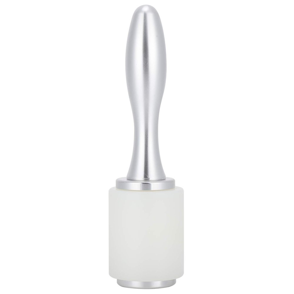 Leather Carving Hammer with Nylon and Wooden Handle, Sturdy DIY Leathercraft Mallet for Stamping Tool, Ideal for Leather Art and Craft (White)