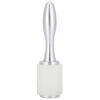 Leather Carving Hammer with Nylon and Wooden Handle, Sturdy DIY Leathercraft Mallet for Stamping Tool, Ideal for Leather Art and Craft (White) view 1