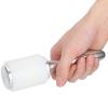 Leather Carving Hammer with Nylon and Wooden Handle, Sturdy DIY Leathercraft Mallet for Stamping Tool, Ideal for Leather Art and Craft (White) view 3