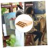 ARTSEWPLY Wooden Storage Box for Artists Multi-Layer Paint Brush Holder Drawers for Easy Organization Portable Beechwood Art Supplies Organizer for Outdoor Sketching view 2